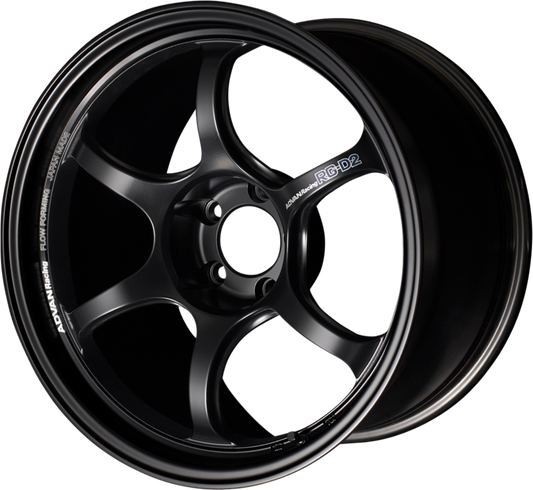 ADVAN RACING | Design: RG-D2 | Grösse: 10.0x18 | ET: 22 | Lochkreis: 5x114.3 | Farbe:  semi gloss black