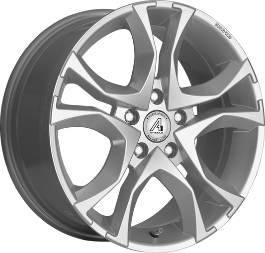 A1 WHEELS | Vision | Grösse: 7.0x17 | ET: 45 | Lochkreis: 5x112 | silver metallic