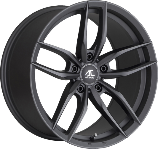 AC WHEELS | Design: FF029 | Grösse: 8.0x18 | ET: 35 | Lochkreis: 5x110 | Farbe: matt black