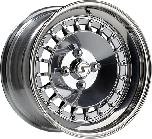 SCHMIDT | Design: TH-Line 15 | Grösse: 9.5x15 | ET: 6,19 | Lochkreis: 5x95-114.3 | Farbe: full polished, stainless outer rim