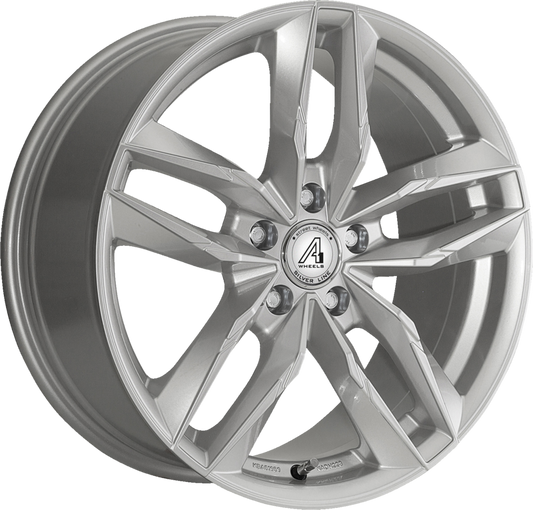 A1 WHEELS | Saturn | Grösse: 8.0x18 | ET: 38 | Lochkreis: 5x112 | silver metallic