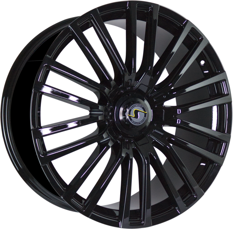 SCHMIDT | Design: Eckstein | Grösse: 12.0x23 | ET: 10-60 | Lochkreis: 5x108-139.7 | Farbe: gloss black