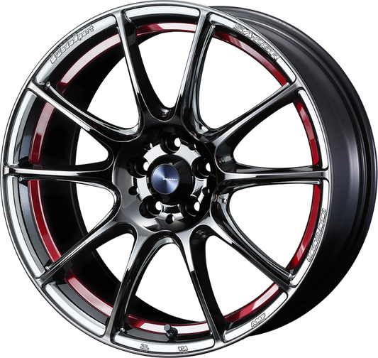 WEDS SPORT | Design: SA-25R | Grösse: 8.5x18 | ET: 50 | Lochkreis: 5x114.3 | Farbe: red light chrome