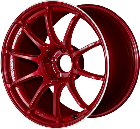 ADVAN RACING | Design: RSIII | Grösse: 7.5x18 | ET: 48 | Lochkreis: 5x114.3 | Farbe: racing candy red & ring
