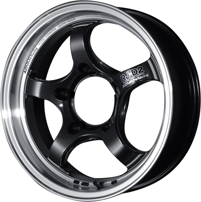 ADVAN RACING | Design: RJ-D2 | Grösse: 5.5x16 | ET: 0 | Lochkreis: 5x139.7 | Farbe: machining & racing gun metallic
