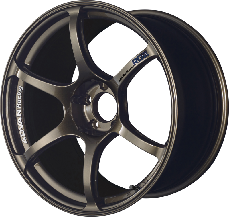 ADVAN RACING | Design: RGIII | Grösse: 7.0x17 | ET: 42 | Lochkreis: 4x100 | Farbe: umber bronze metallic
