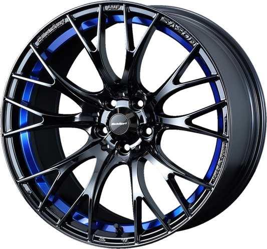 WEDS SPORT | Design: SA-20R | Grösse: 7.0x17 | ET: 50 | Lochkreis: 4x100 | Farbe: blue light chrome II