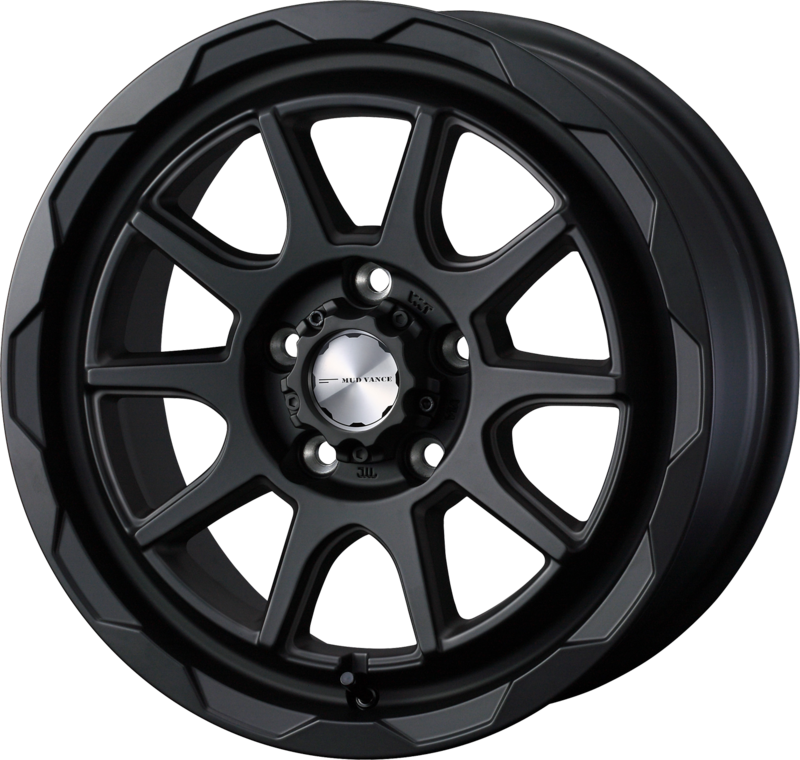 WEDS ADVENTURE | Design: Mud Vance 06 B | Lochkreis: 5x114.3 | Farbe: matt black