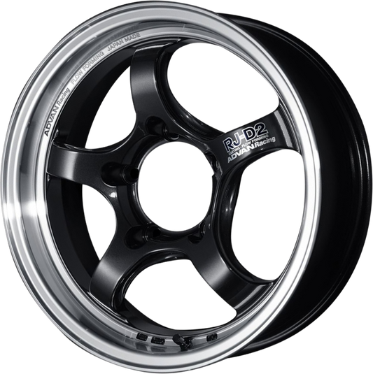 ADVAN RACING | Design: RJ-D2 | Grösse: 5.5x16 | ET: 20 | Lochkreis: 5x139.7 | Farbe: machining & racing gun metallic