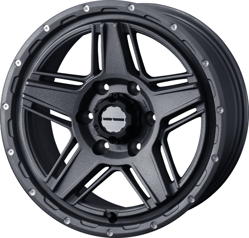 WEDS ADVENTURE | Design: Mud Vance 07 D | Lochkreis: 6x139.7 | Farbe: flint grey
