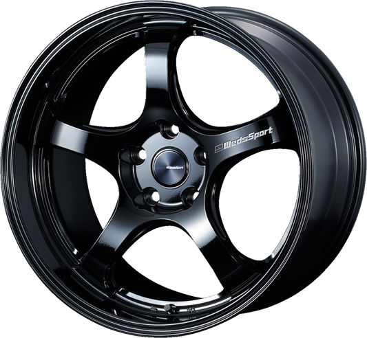 WEDS SPORT | Design: RN-05M | Grösse: 9.5x18 | ET: 45 | Lochkreis: 5x100 | Farbe: gloss black