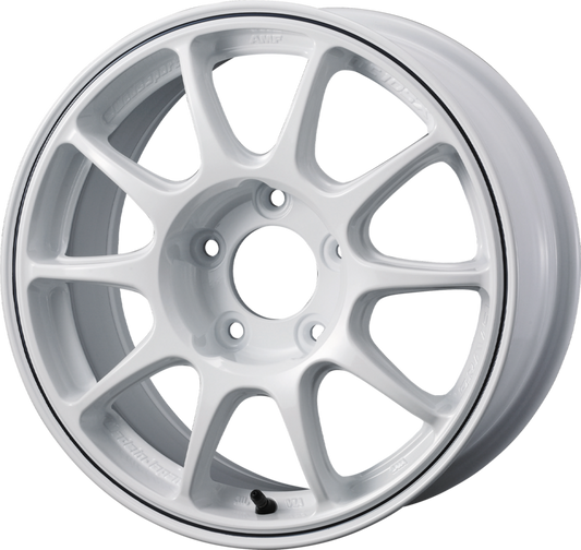 WEDS SPORT | Design: TC 105X GRAVEL | Grösse: 7.0x15 | ET: 35 | Lochkreis: 5x100 | Farbe: white, blue lip line