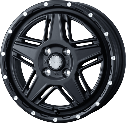 WEDS ADVENTURE | Design: Mud Vance 07 A | Lochkreis: 4x100 | Farbe: matt black