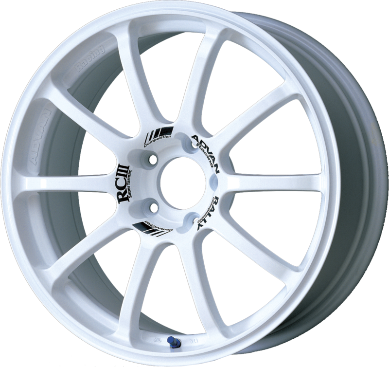 ADVAN RACING | Design: RCIII | Grösse: 7.5x17 | ET: 48 | Lochkreis: 5x100 | Farbe: white