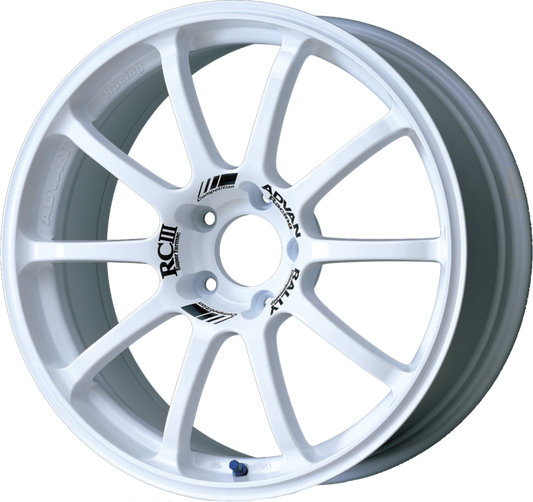 ADVAN RACING | Design: RCIII | Grösse: 7.5x17 | ET: 48 | Lochkreis: 5x100 | Farbe: white