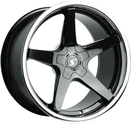 SCHMIDT | Design: XS5 19-20 | Grösse: 8.5x20 | ET: 15-45 | Lochkreis: 5x105-130 | Farbe: gloss black, inox lip