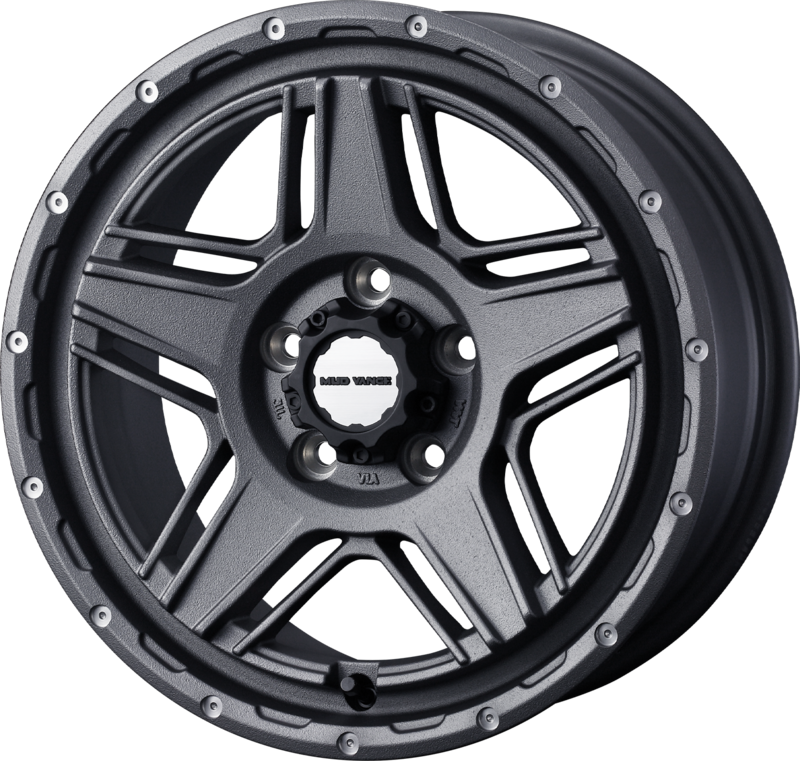 WEDS ADVENTURE | Design: Mud Vance 07 B | Lochkreis: 5x114.3 | Farbe: flint grey