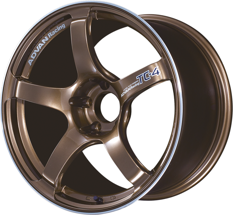 ADVAN RACING | Design: TC-4 | Grösse: 10.0x18 | ET: 25 | Lochkreis: 5x114.3 | Farbe: black gun metallic & ring