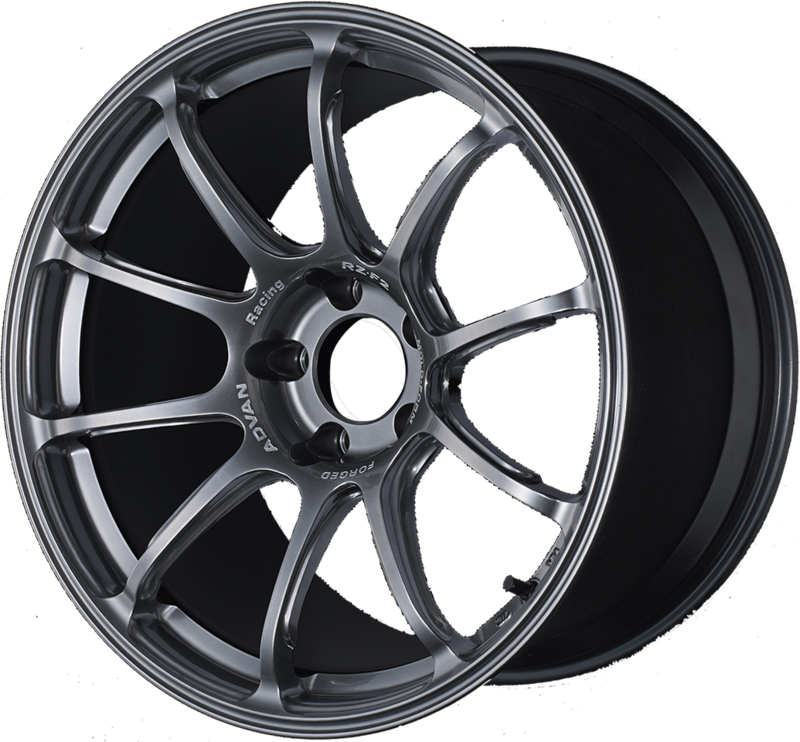 ADVAN RACING | Design: RZ-F2 | Grösse: 10.0x18 | ET: 25 | Lochkreis: 5x114.3 | Farbe: racing hyper black