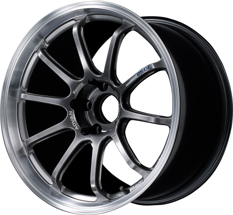 ADVAN RACING | Design: RS-DF Progressive | Grösse: 10.0x18 | ET: 40 | Lochkreis: 5x114.3 | Farbe: machining & racing hyper black