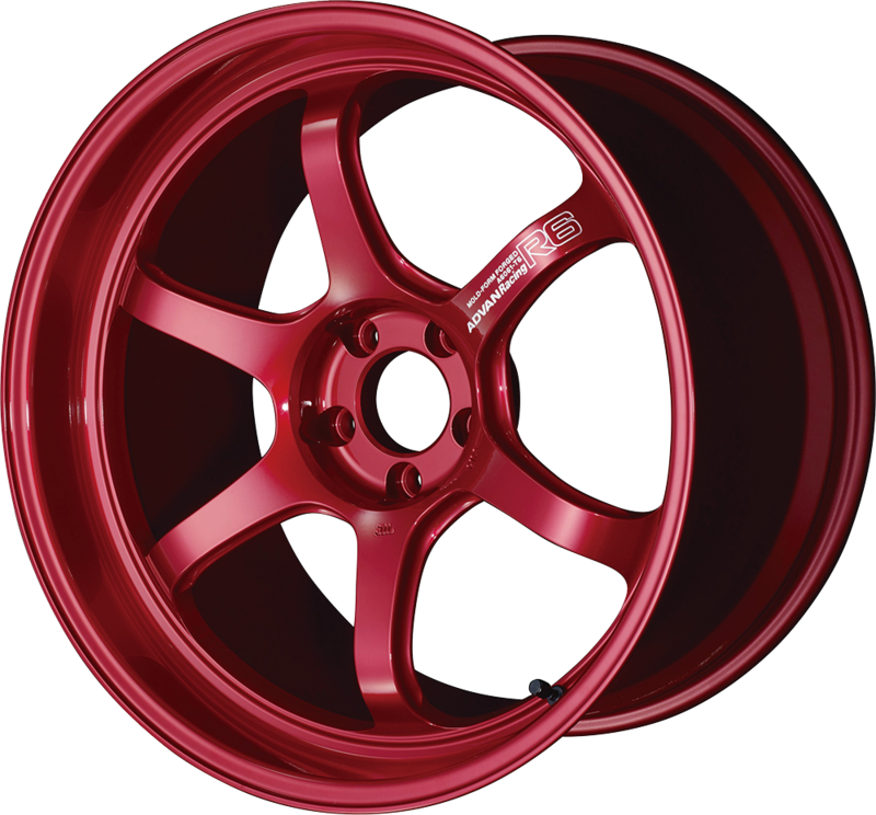 ADVAN RACING | Design: R6 | Grösse: 11.0x18 | ET: 15 | Lochkreis: 5x114.3 | Farbe: racing candy red