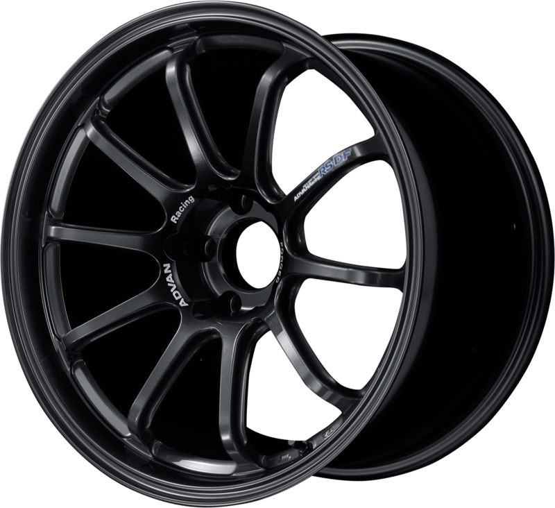 ADVAN RACING | Design: RS-DF Progressive | Grösse: 10.0x18 | ET: 40 | Lochkreis: 5x114.3 | Farbe: racing titanium black