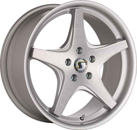 SCHMIDT | Design: XS5 18 | Grösse: 8.5x18 | ET: 25-45 | Lochkreis: 5x105-130 | Farbe: brushed silver, inox lip
