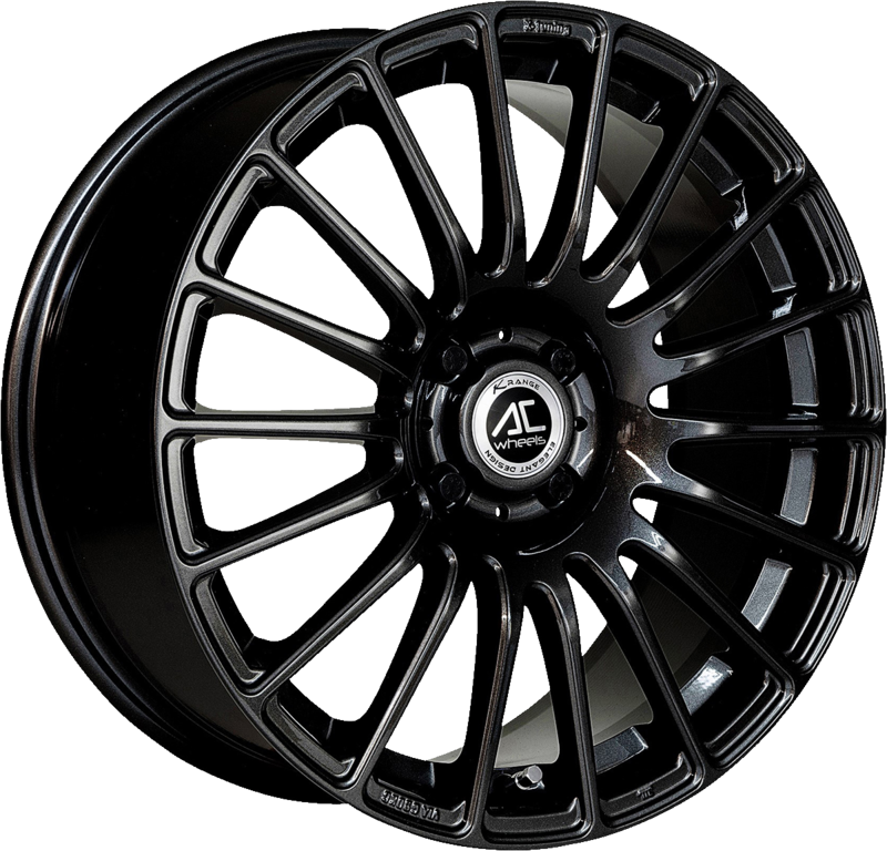 AC WHEELS | Design: Nikki | Grösse: 7.0x16 | ET: 38 | Lochkreis: 4x100 | Farbe: shiny black