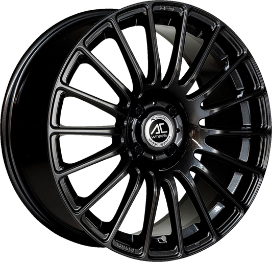 AC WHEELS | Design: Nikki | Grösse: 7.0x16 | ET: 38 | Lochkreis: 4x100 | Farbe: shiny black