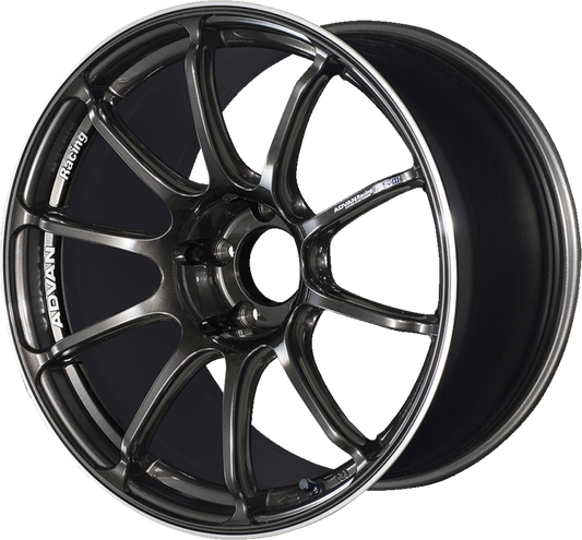 ADVAN RACING | Design: RSIII | Grösse: 7.5x18 | ET: 48 | Lochkreis: 5x114.3 | Farbe: black gun metallic & ring