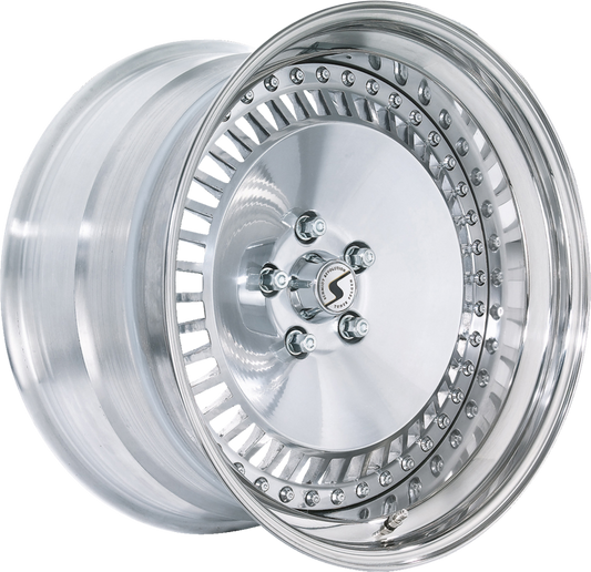 SCHMIDT | Design: TH-Line 18 | Grösse: 8.5x18 | ET: -14,-4,-1,6,9,11,19,21,24,31,34,44 | Lochkreis: 5x98-130 | Farbe: full polished, stainless outer rim