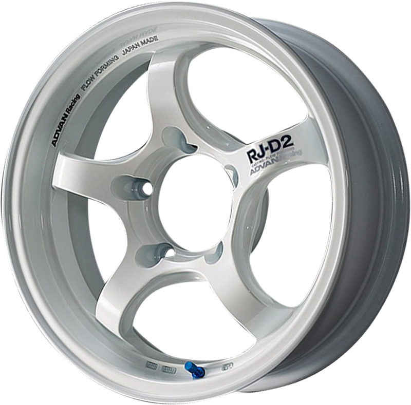 ADVAN RACING | Design: RJ-D2 | Grösse: 5.5x16 | ET: 20 | Lochkreis: 5x139.7 | Farbe: racing white metallic