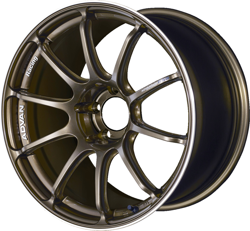 ADVAN RACING | Design: RSIII | Grösse: 7.5x18 | ET: 48 | Lochkreis: 5x114.3 | Farbe: umber bronze metallic & ring
