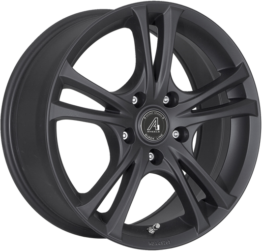 A1 WHEELS | Twinspoke-5 | Grösse: 6.0x15 | ET: 46 | Lochkreis: 5x114.3 | matt black