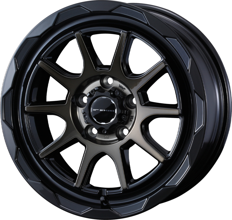 WEDS ADVENTURE | Design: Mud Vance 06 B | Lochkreis: 5x114.3 | Farbe: gloss black, bronce clear