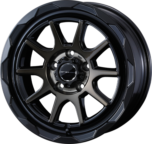 WEDS ADVENTURE | Design: Mud Vance 06 B | Lochkreis: 5x114.3 | Farbe: gloss black, bronce clear