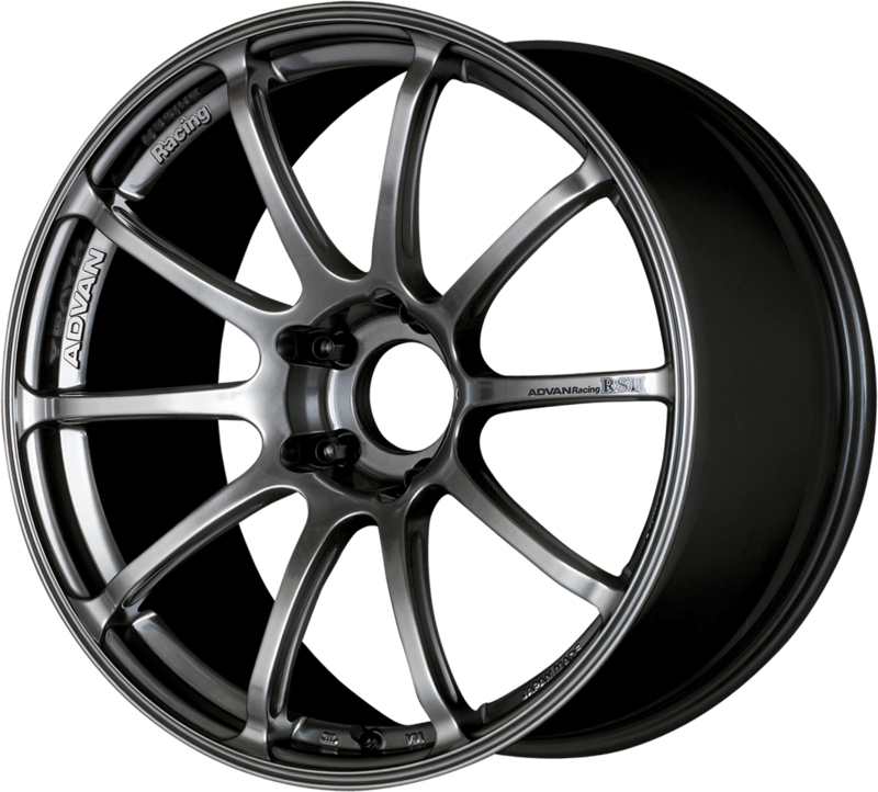 ADVAN RACING | Design: RSII | Grösse: 7.5x17 | ET: 35 | Lochkreis: 4x98 | Farbe: racing hyper black