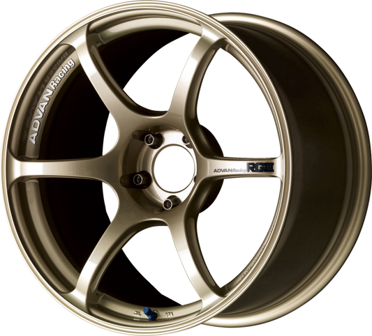 ADVAN RACING | Design: RGIII | Grösse: 10.5x19 | ET: 25 | Lochkreis: 5x114.3 | Farbe: racing gold metallic