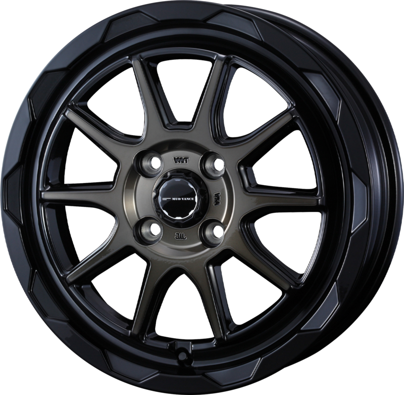 WEDS ADVENTURE | Design: Mud Vance 06 A | Lochkreis: 4x100 | Farbe: gloss black, bronce clear