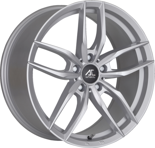 AC WHEELS | Design: FF029 | Grösse: 8.0x18 | ET: 35 | Lochkreis: 5x110 | Farbe: high gloss silver