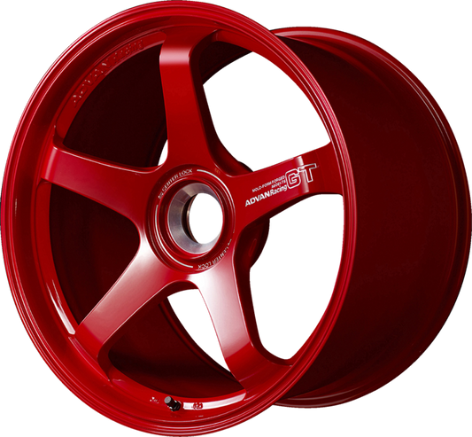ADVAN RACING | Design: GT Porsche | Grösse: 12.0x19 | ET: 47 | Lochkreis: Center Lock | Farbe: racing candy red