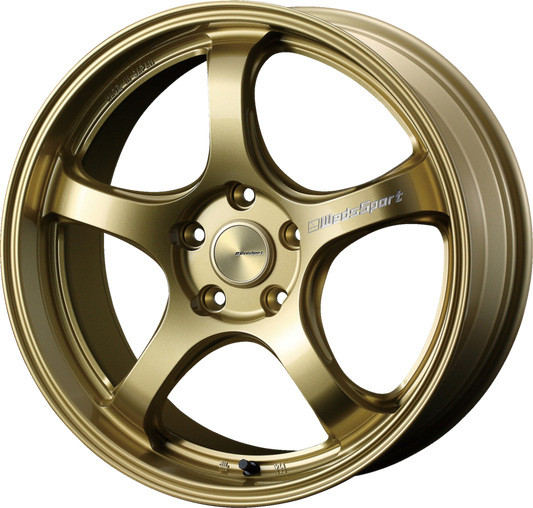 WEDS SPORT | Design: RN-05M | Grösse: 8.5x18 | ET: 52 | Lochkreis: 5x114.3 | Farbe: gold