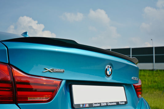 Maxtondesign Spoiler für BMW 4er F36 Coupe schwarz hochglanz