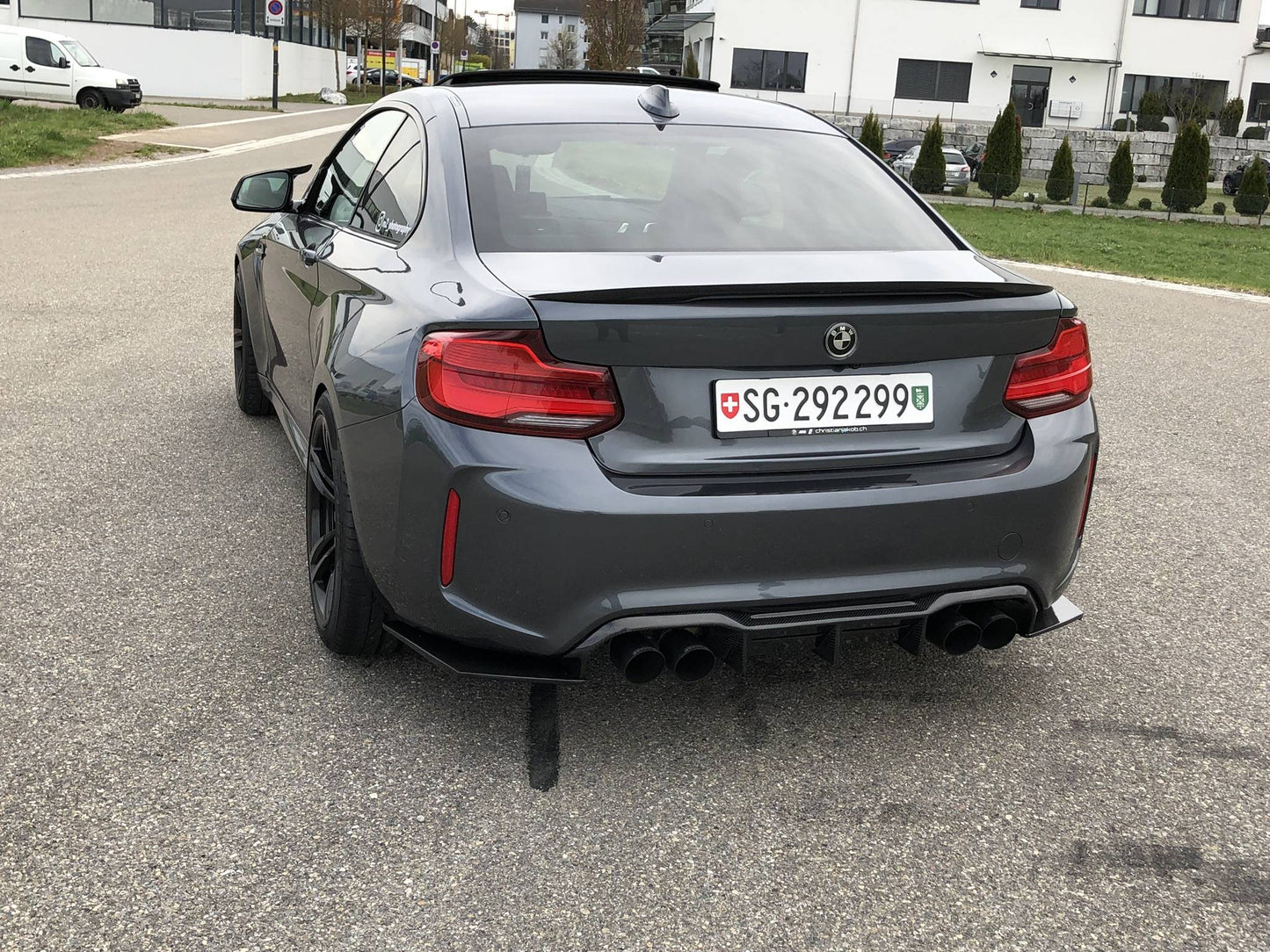 Carbon - BMW M-Style Diffusor F87 & Competition