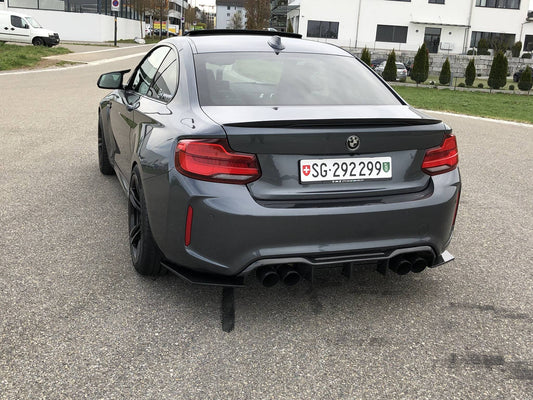 Carbon - BMW M-Style Diffusor F87 & Competition