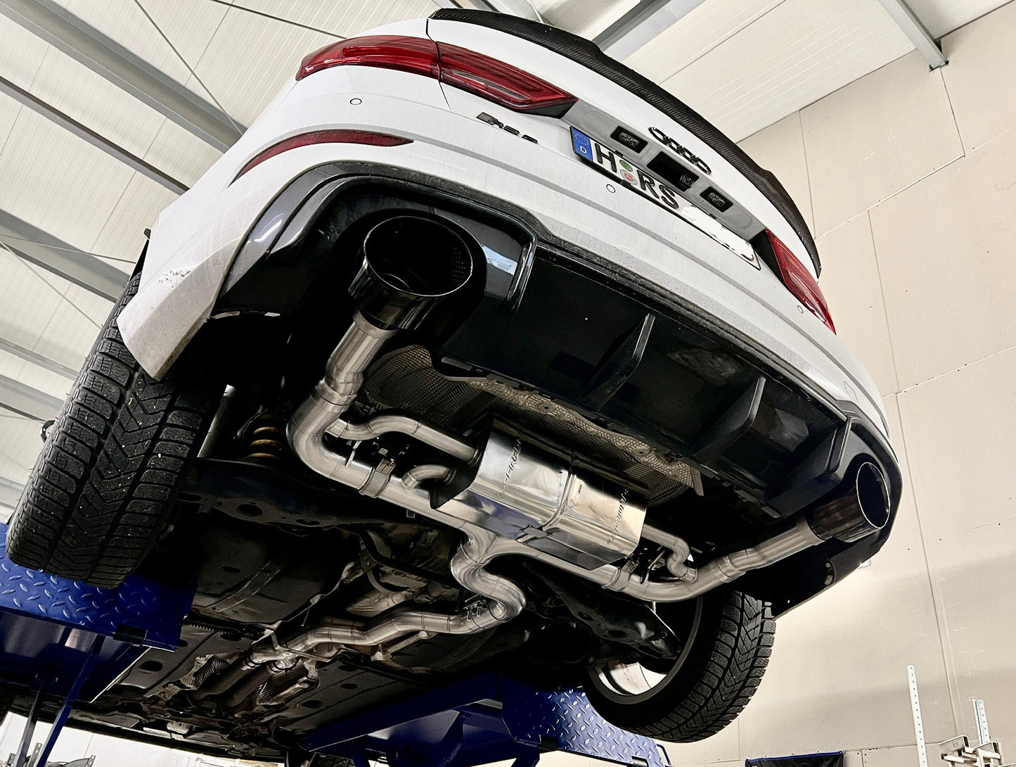 L-Performance - Audi RS3 8V Terrorline V2 Klappenauspuffanlage mit CH-Zulassung