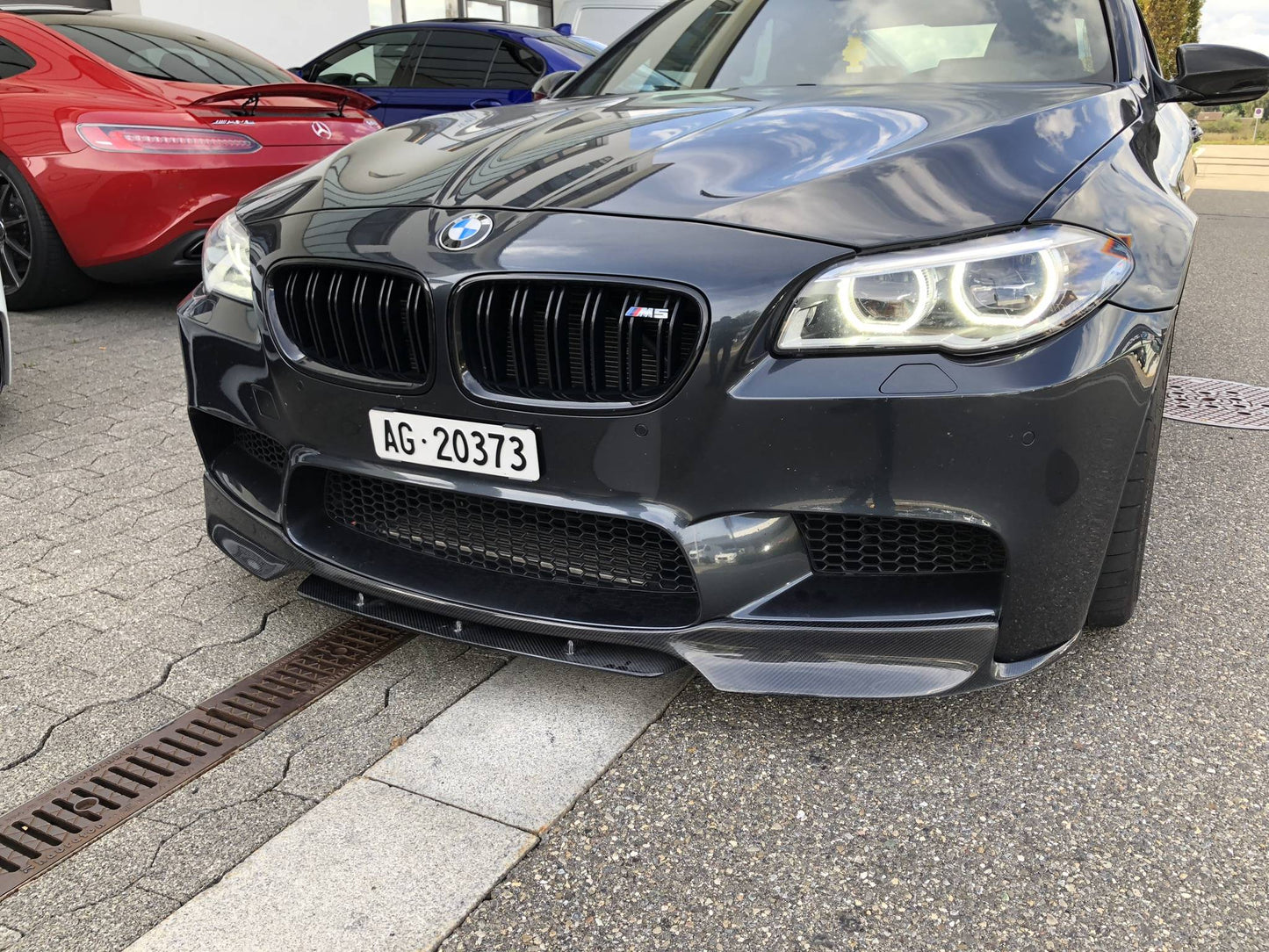Carbon - BMW M5 F10 V-Style Frontlippe