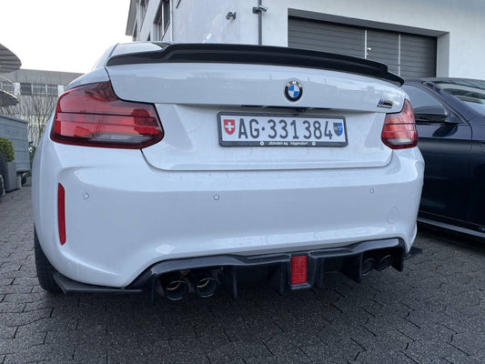 Carbon - BMW M2 M-Style Spoiler F87 & Competition & F22