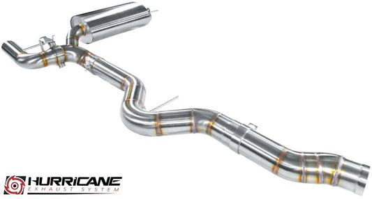 Hurricane 3,5" Abgasanlage für BMW 440i - F32 Coupe / F33 Cabrio / F36 Gran Coupe - OPF/nonOPF