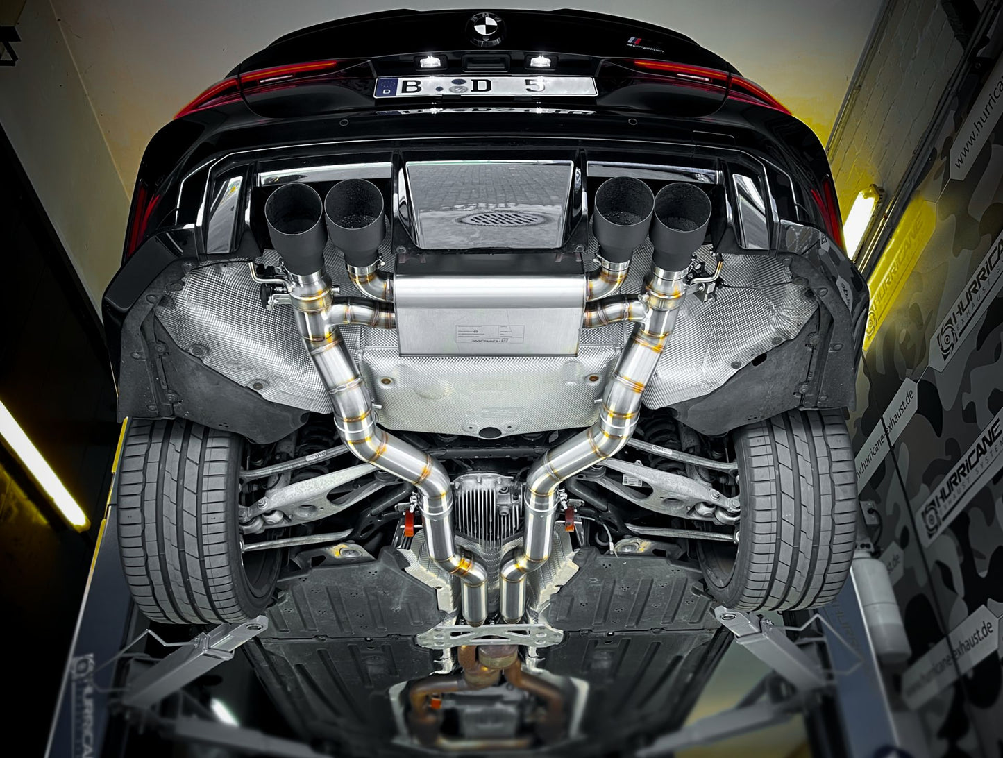 Hurricane 3,5" Abgasanlage für BMW M4 G82 Competition 510/530PS
